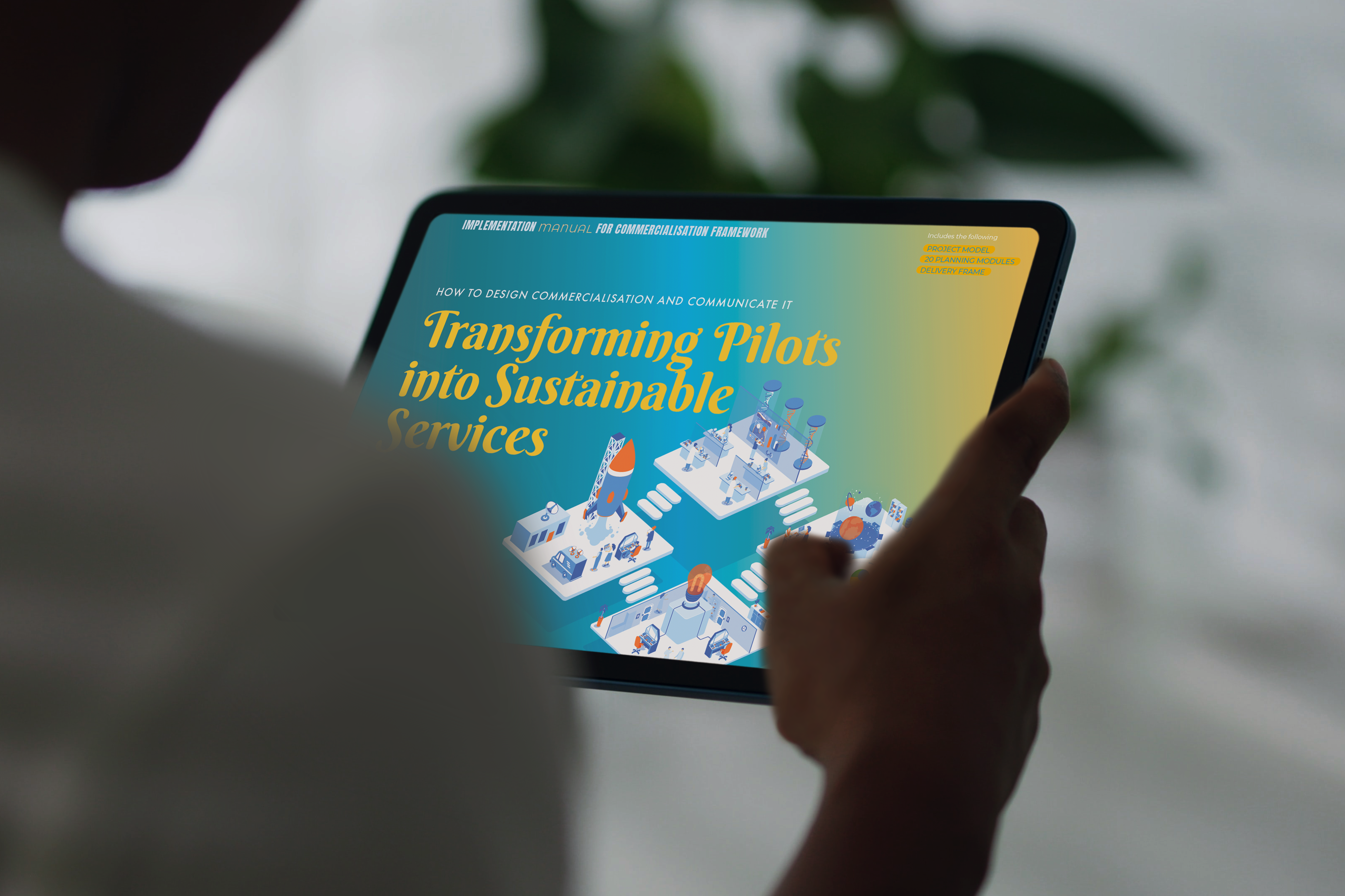 Illustration depicting strategies to bridge Europe's innovation gap